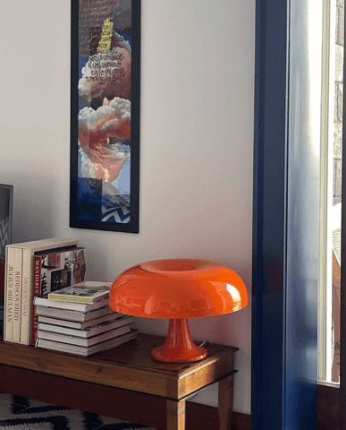 Orange lamp