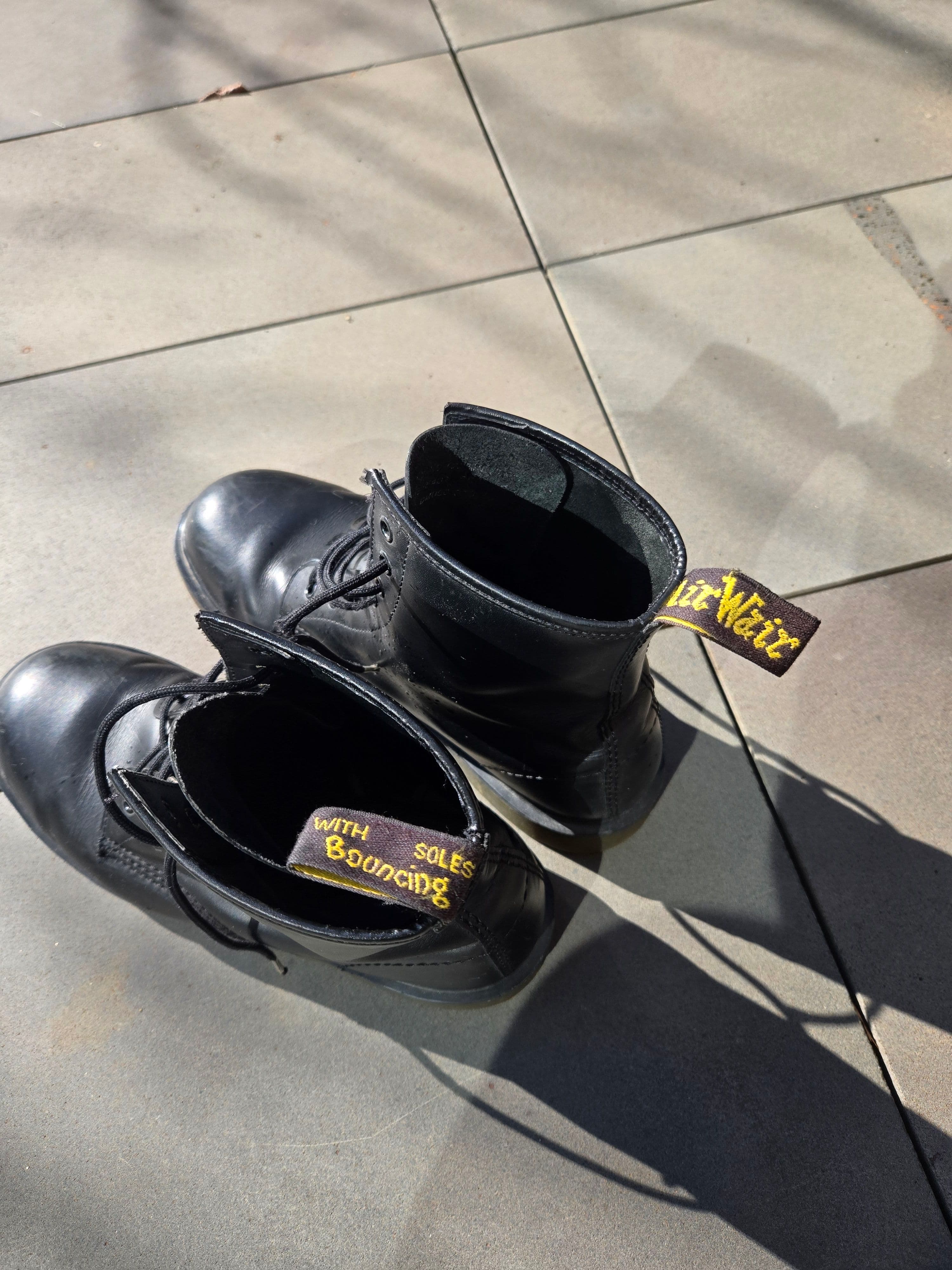 Doc Martens Black Leather Boots, photo 2 of 5