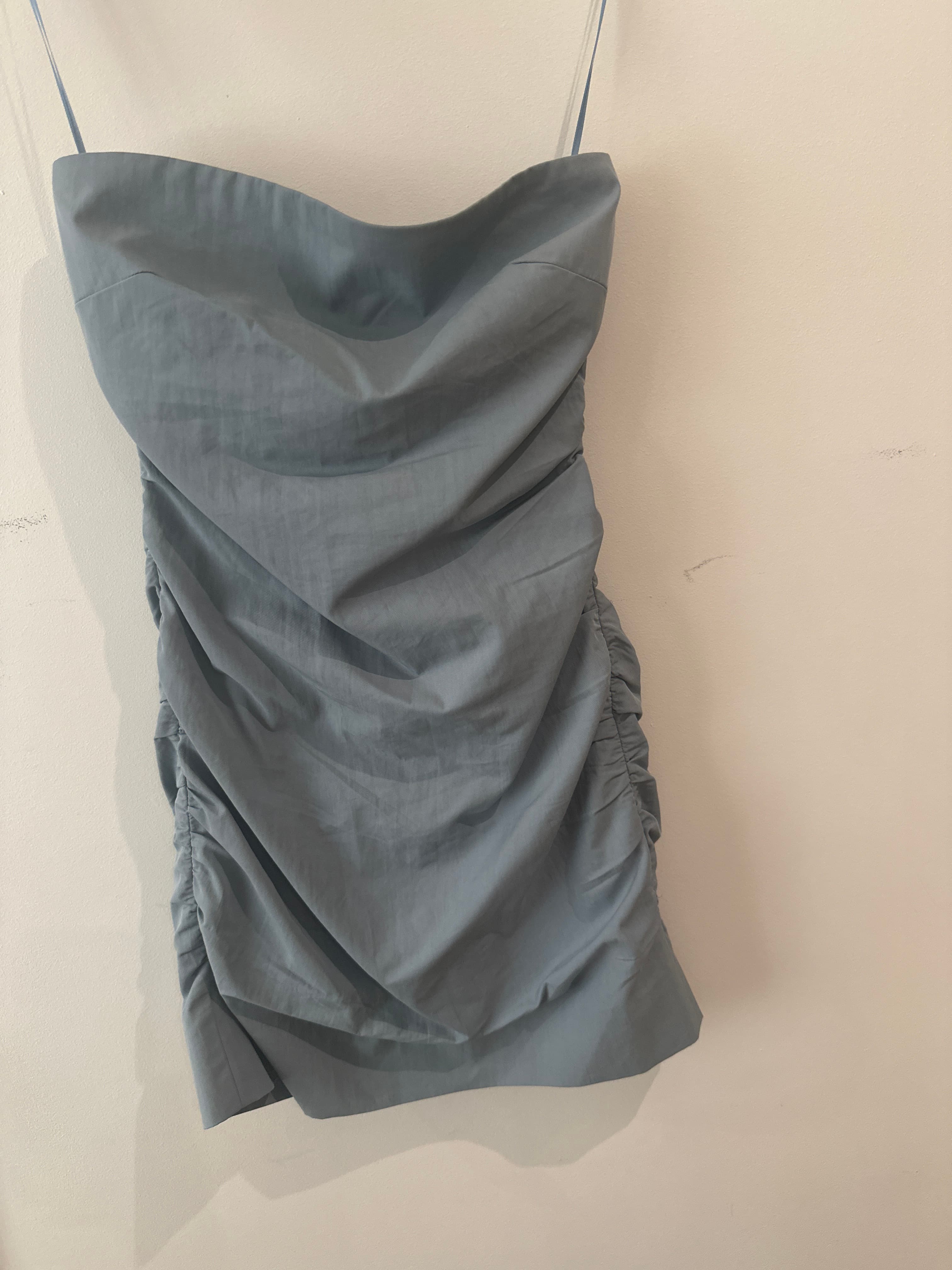 Slate Blue Henne Idris Dress, photo 3 of 3