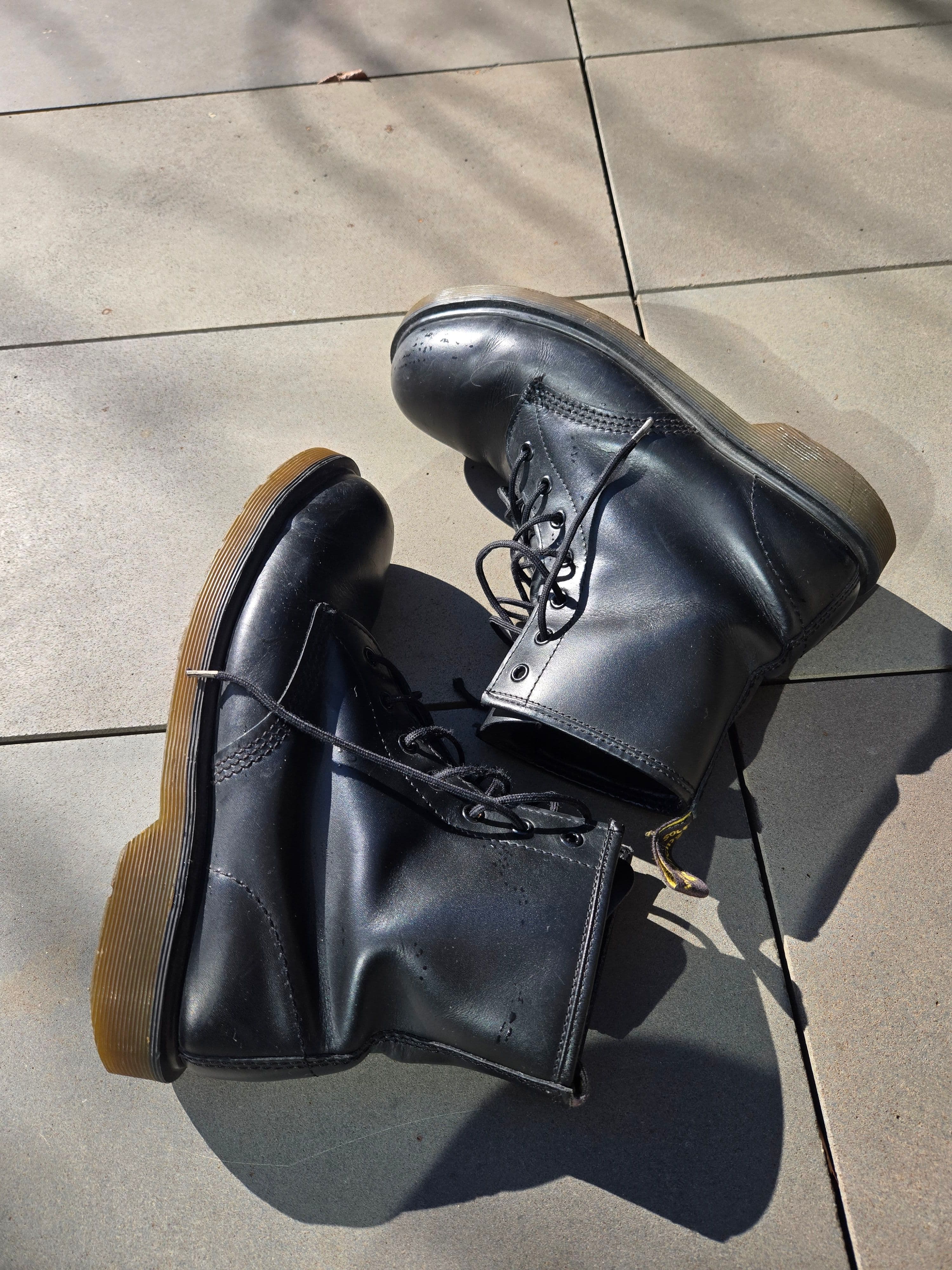 Doc Martens Black Leather Boots, photo 3 of 5