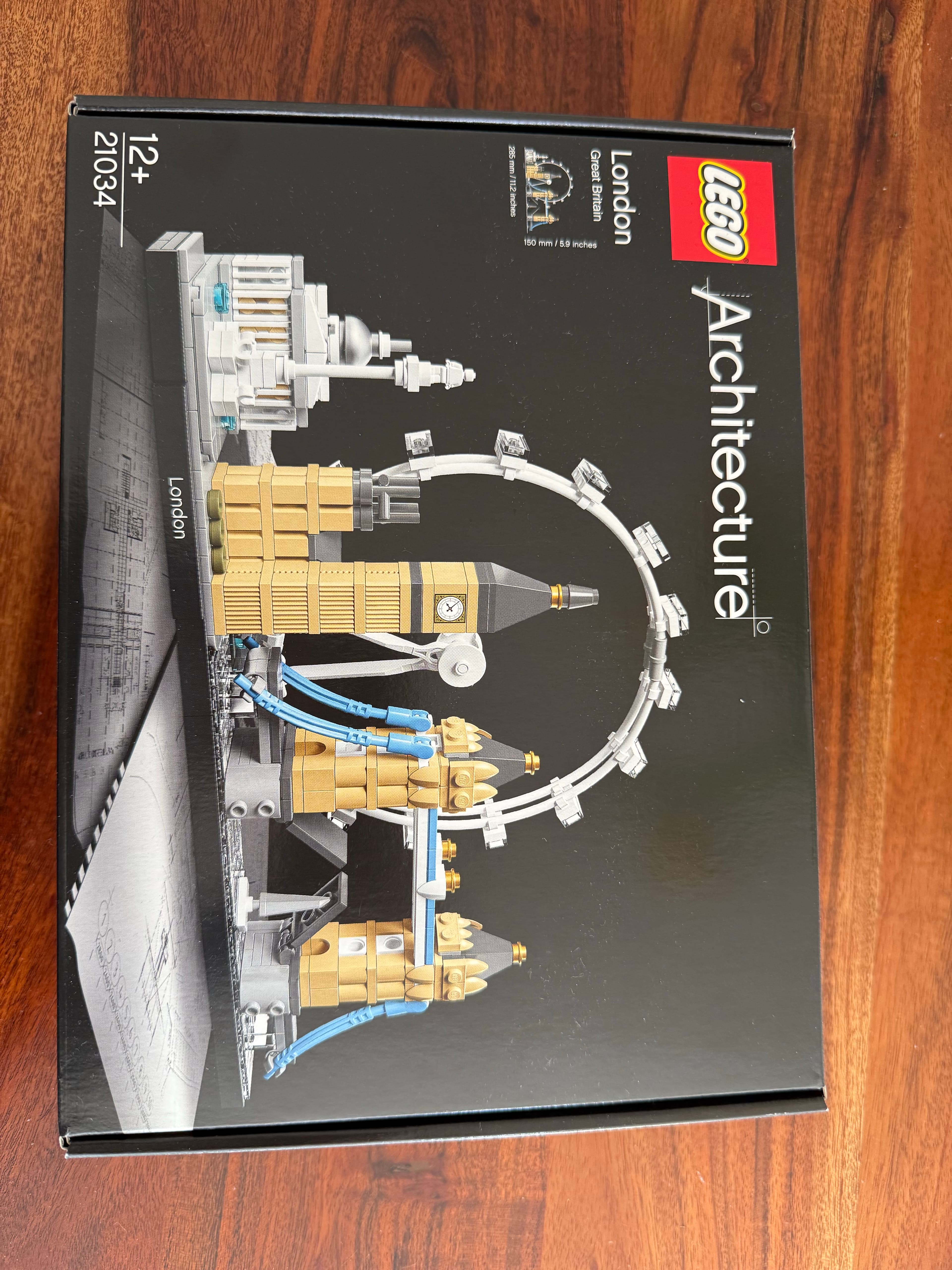 Black LEGO Architecture London Set