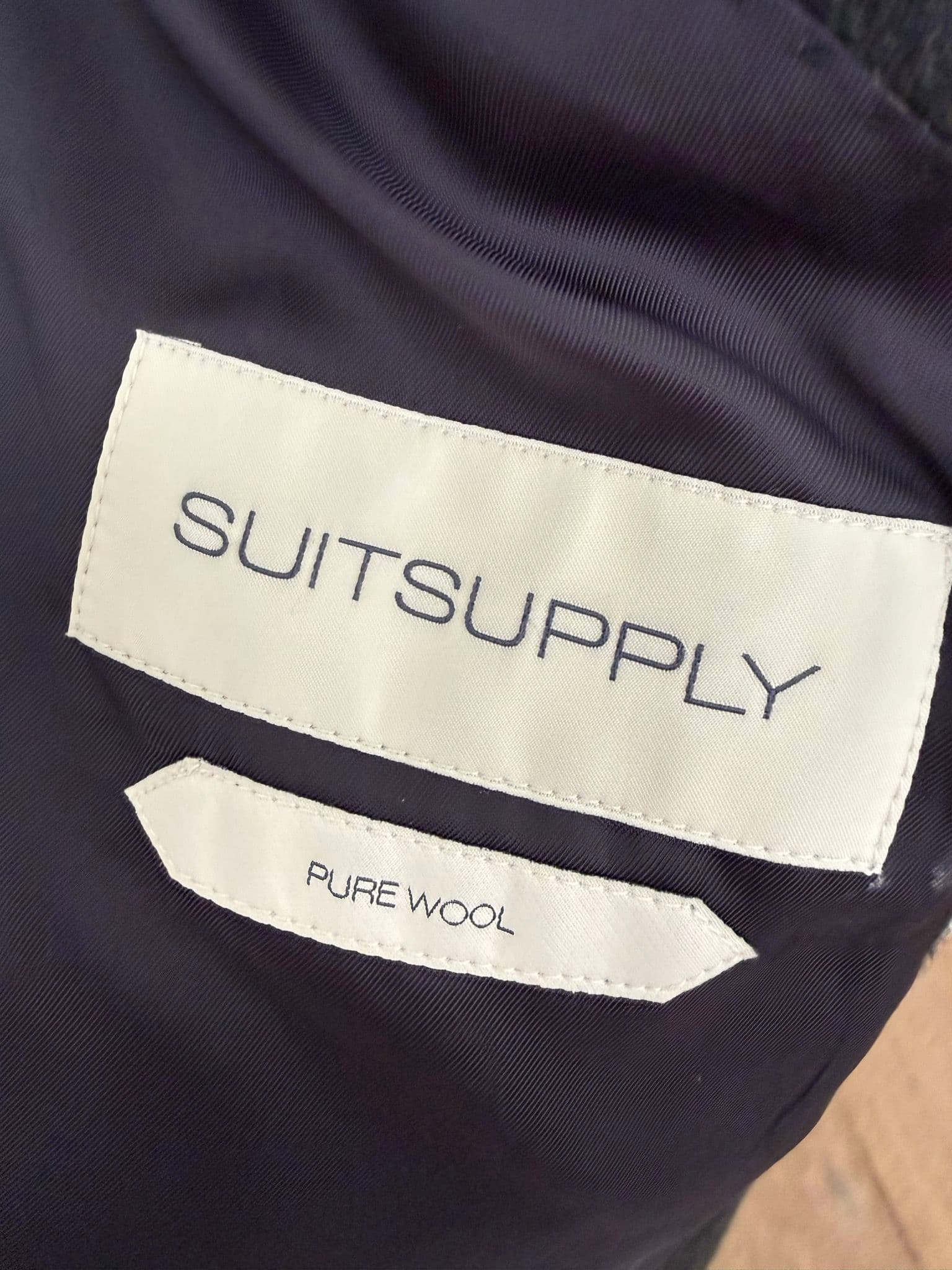 Suit supply Charcoal Grey Wool Overcoat, photo 2 of 5