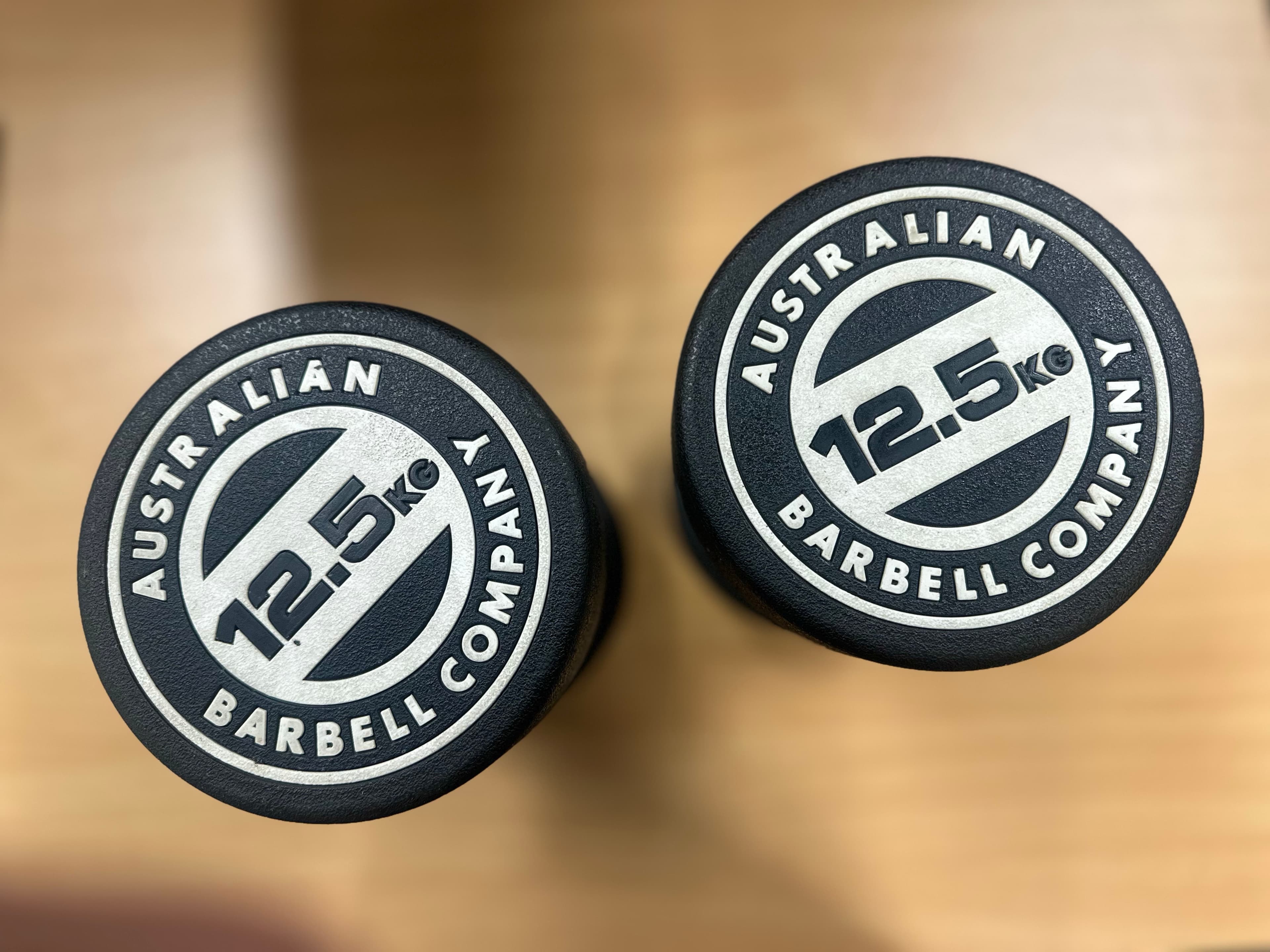 Black Steel Dumbbells, photo 1 of 2