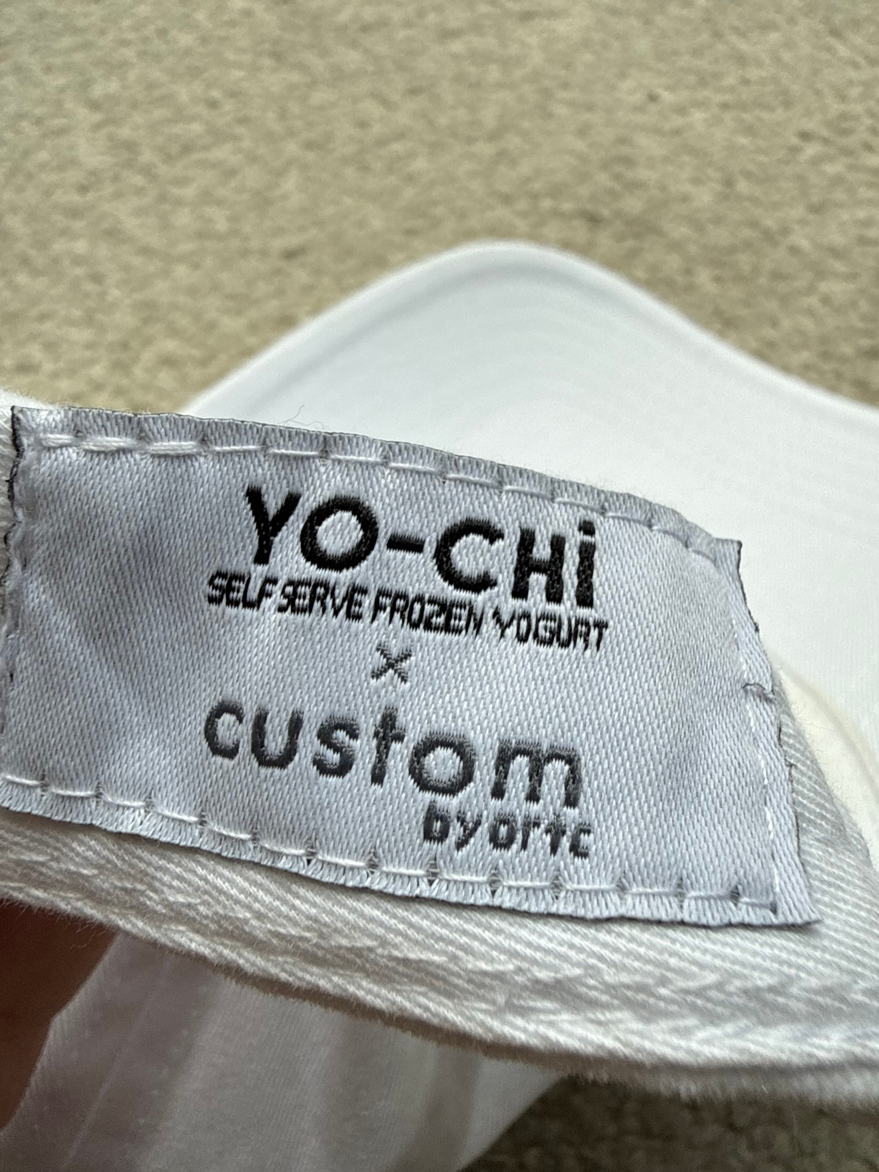 White Baseball Cap yochi, photo 2 of 3