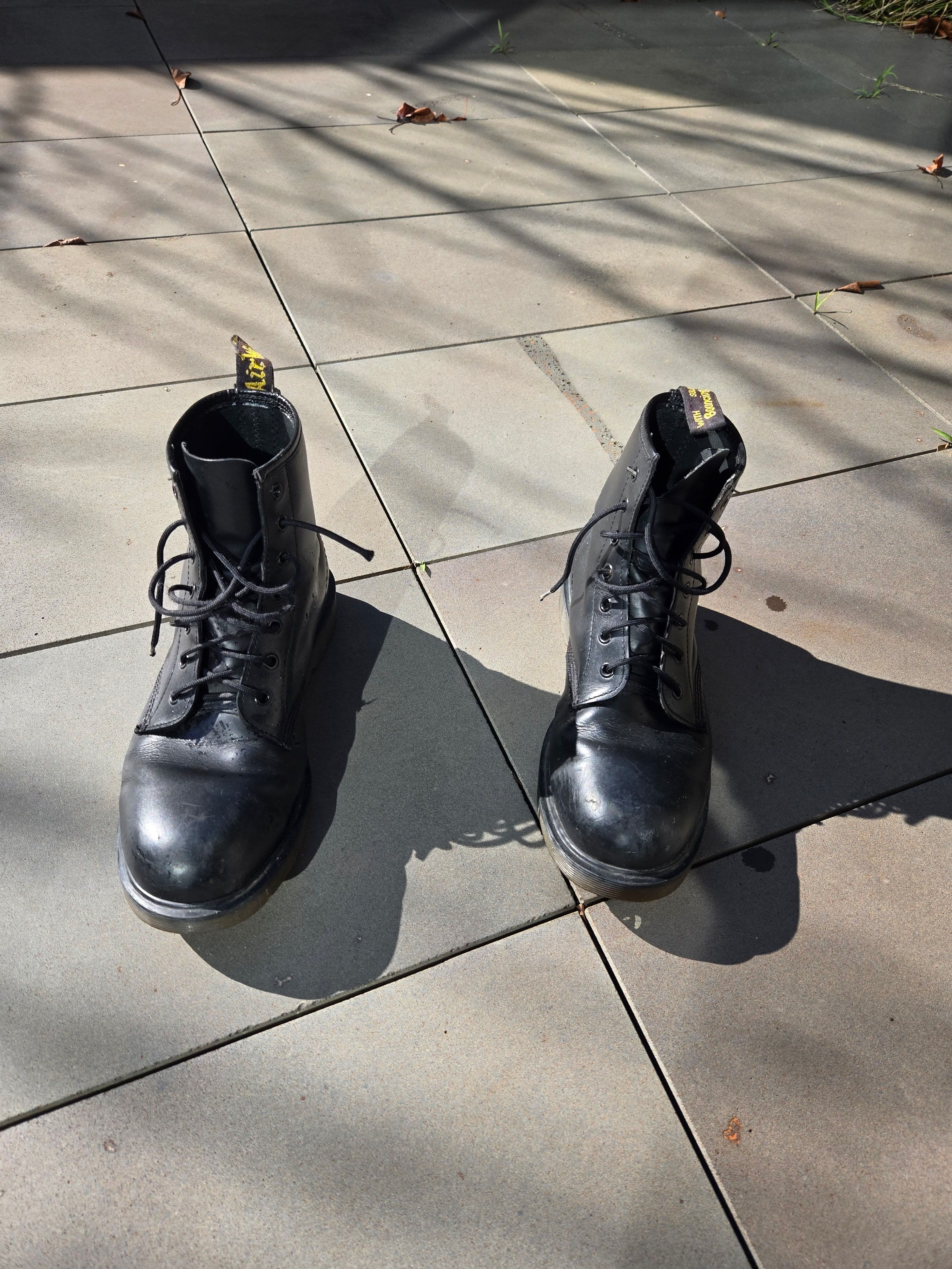 Doc Martens Black Leather Boots, photo 4 of 5