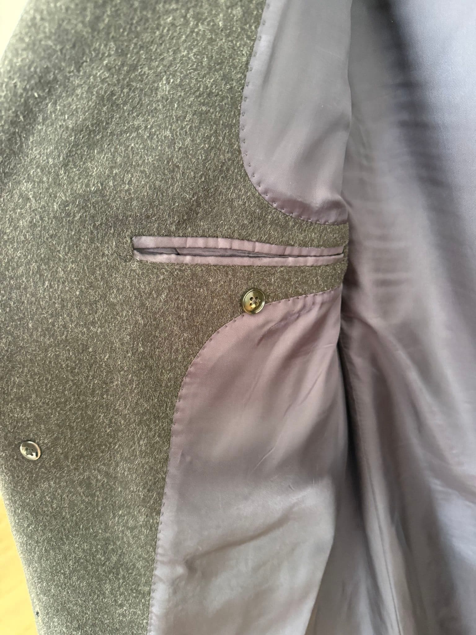 Suit supply Charcoal Grey Wool Overcoat, photo 3 of 5