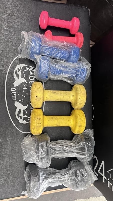 Vinyl Coated Dumbbells, photo 1 of 3