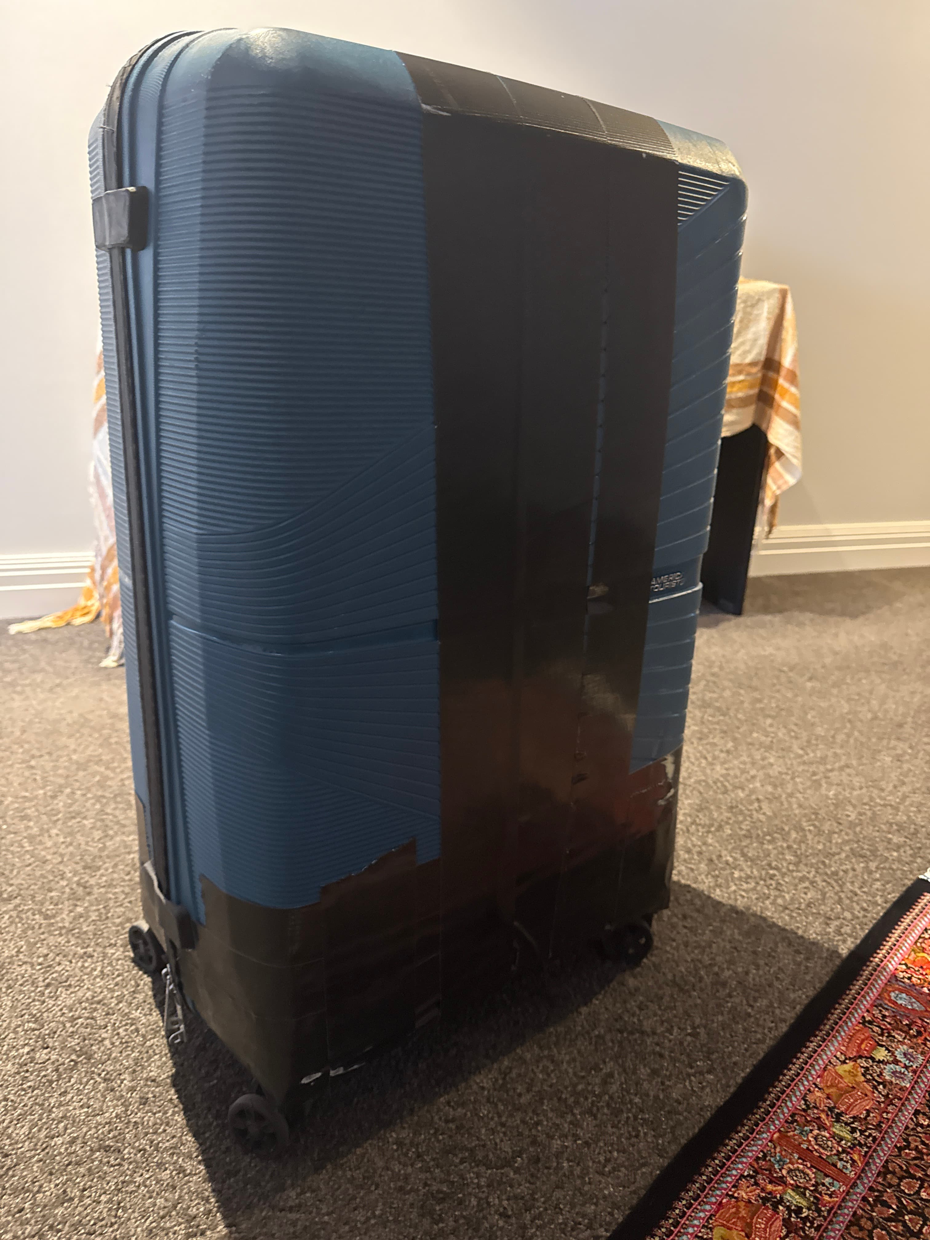 Blue Hardshell Spinner Suitcase, photo 2 of 5