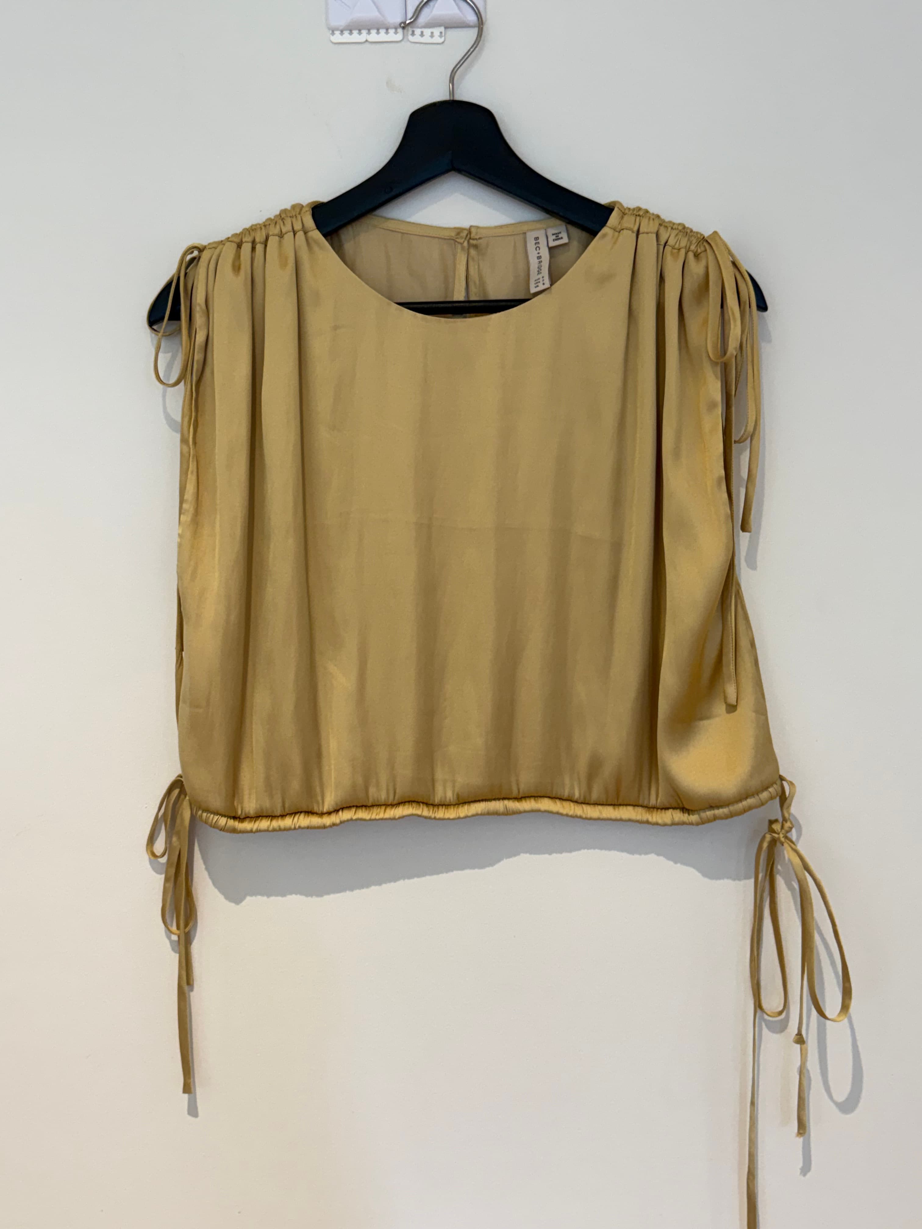 Gold Bec + Bridge Tie Top, photo 1 of 4