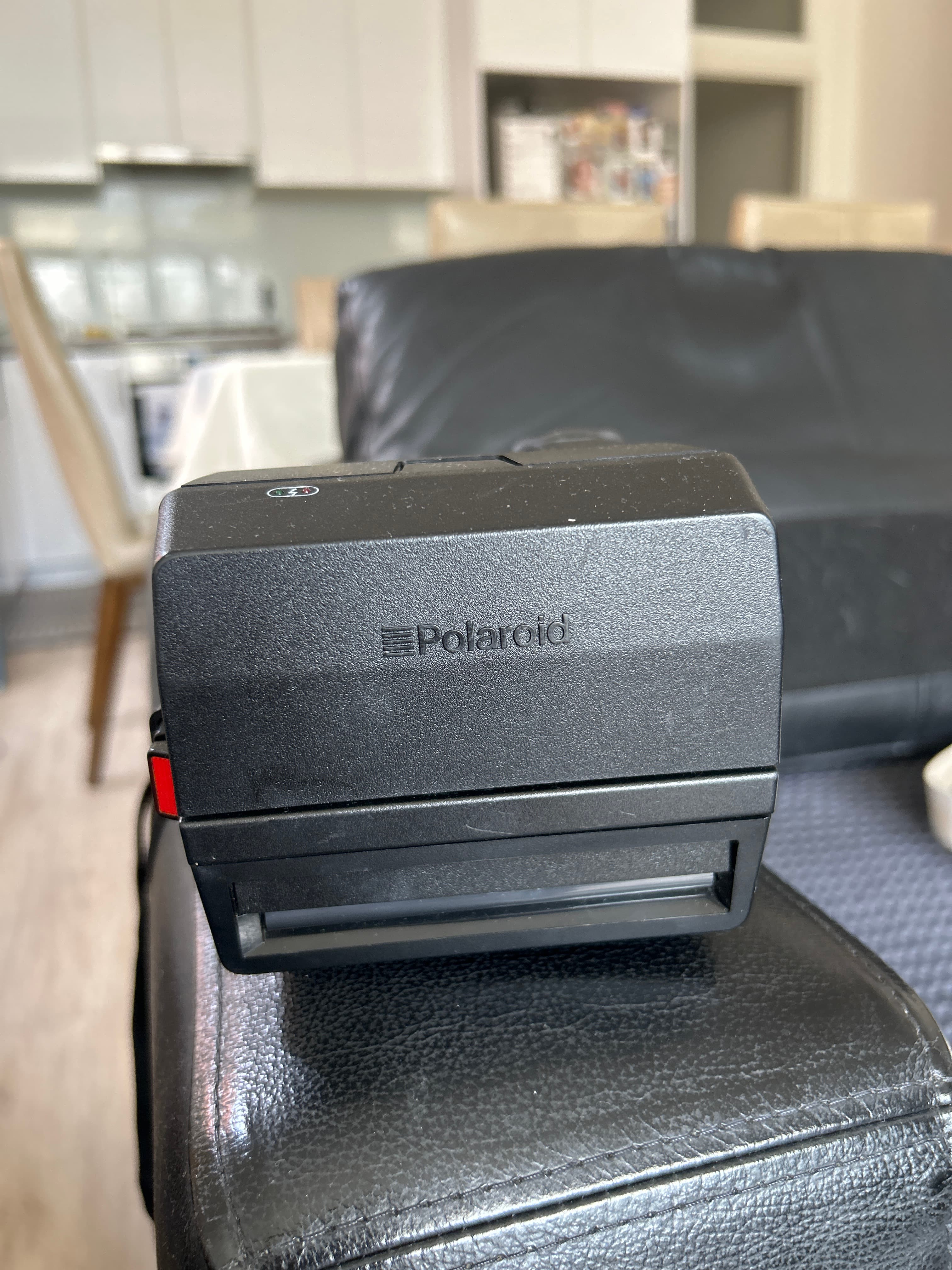 Black Polaroid Instant Camera