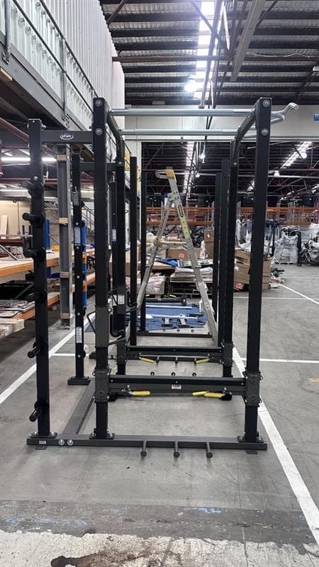 Grey Metal Power Rack, photo 2 of 3