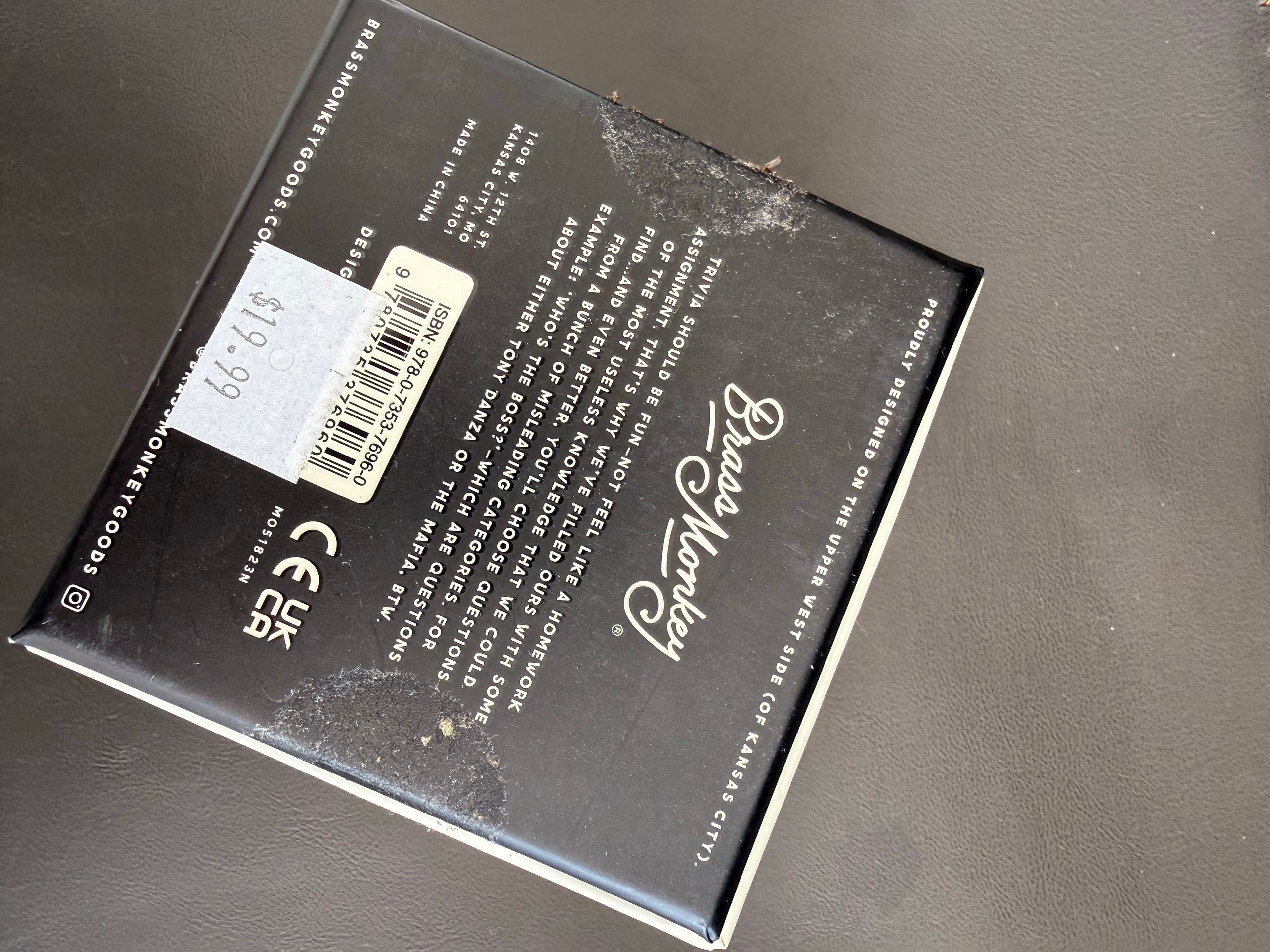 Black Trivia Card Game, photo 2 of 2