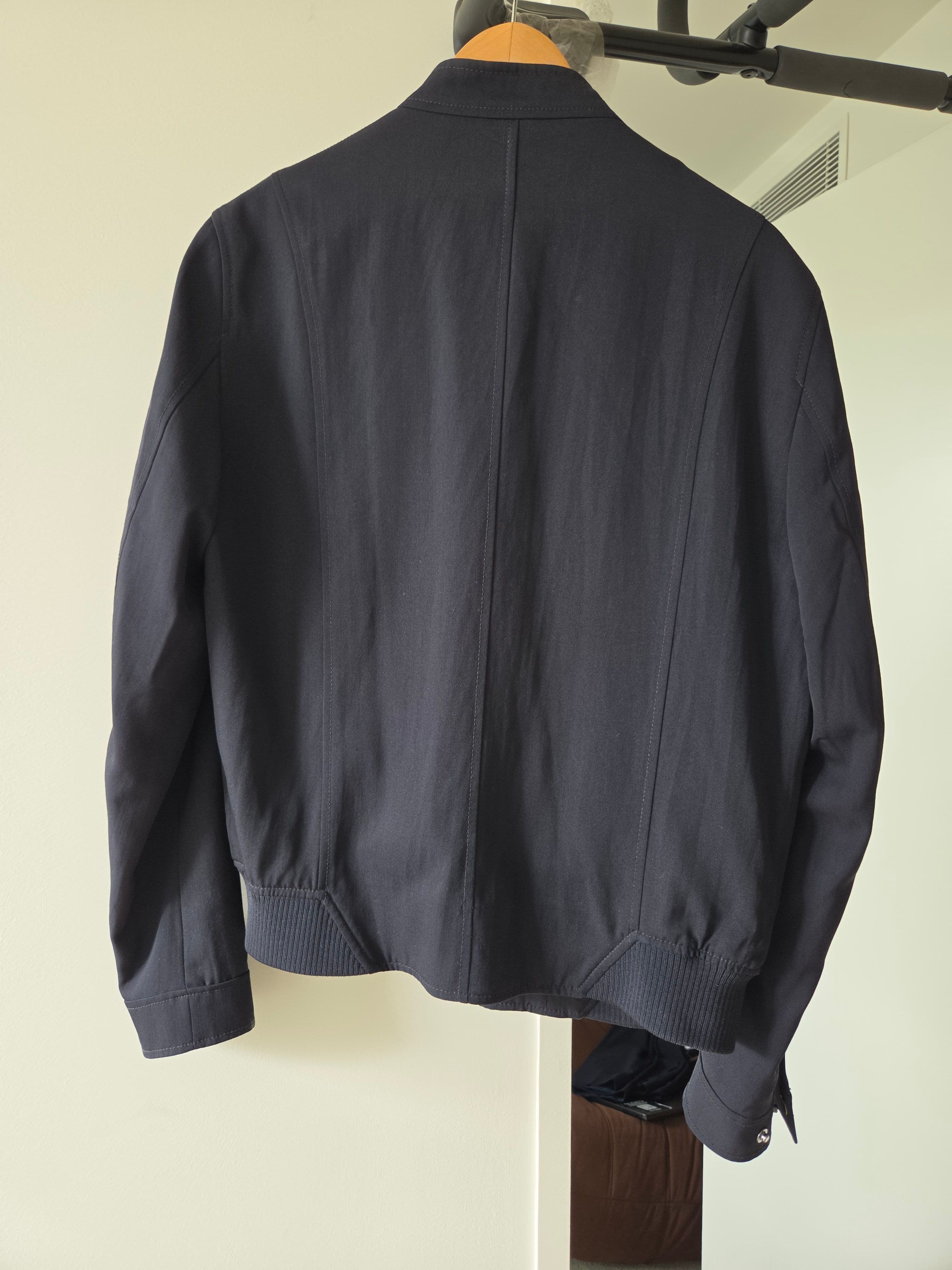 Mens calibre navy Blue Bomber Jacket, photo 2 of 3