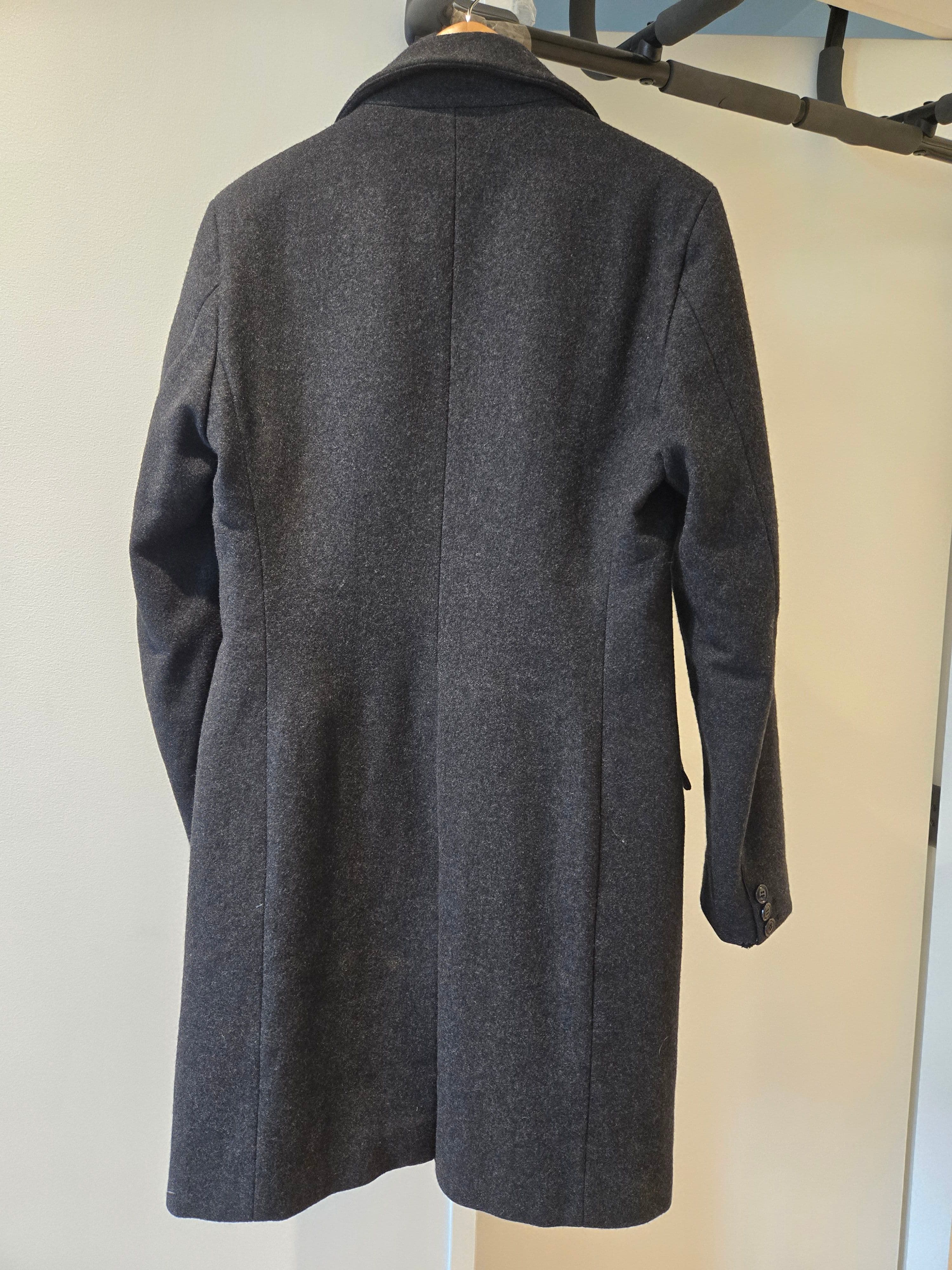 Diesel Dark Grey Overcoat, photo 3 of 3