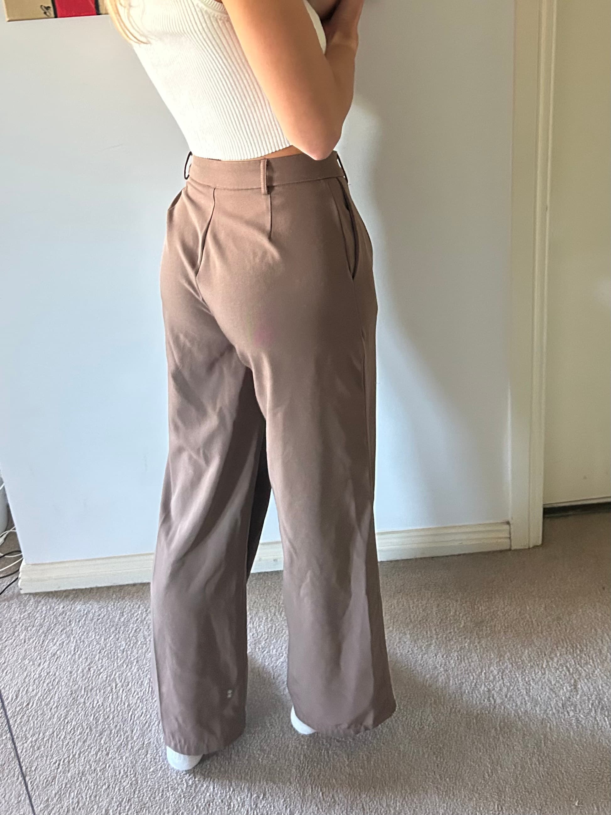 Taupe brown Trousers, photo 2 of 2