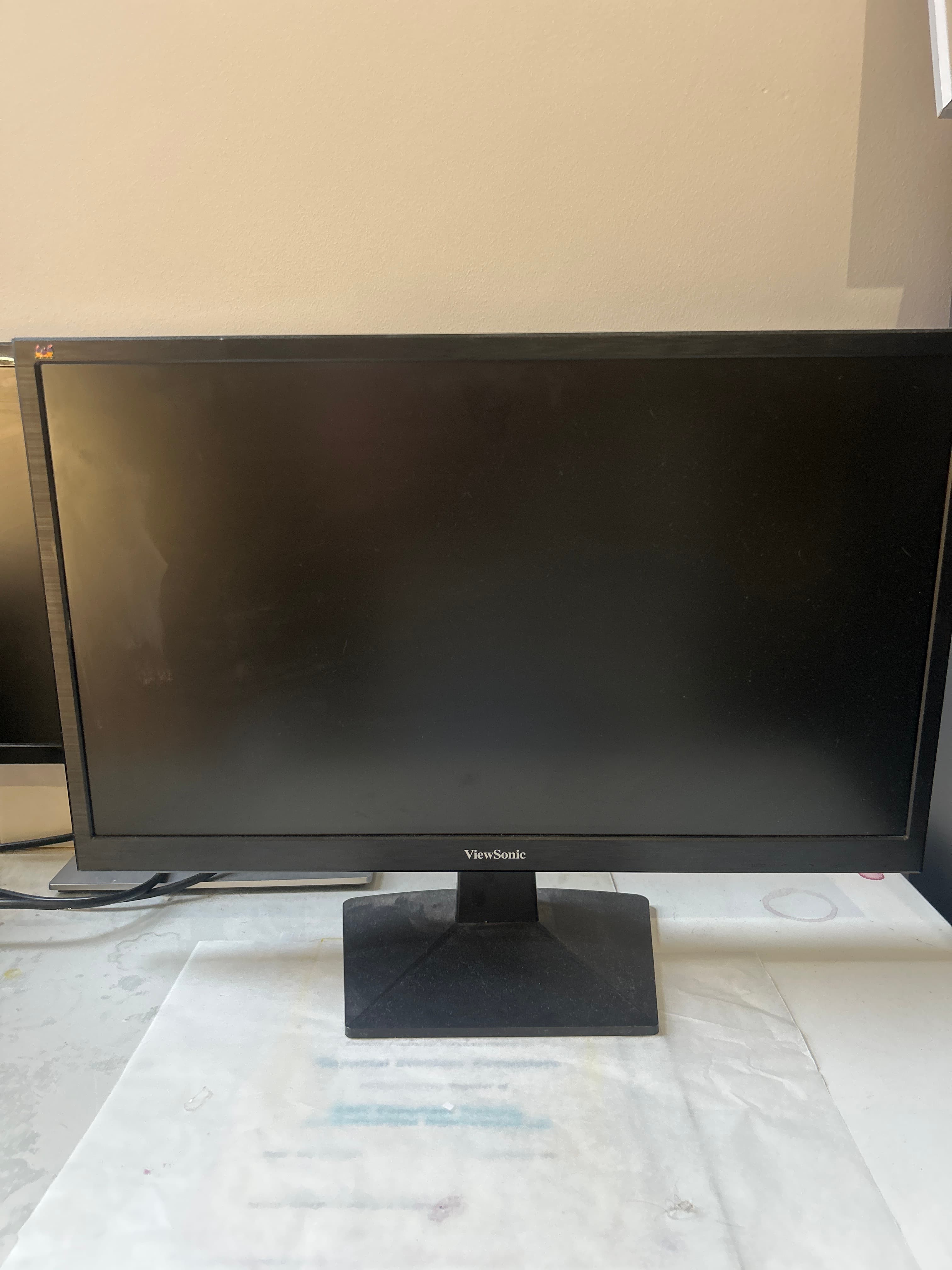 Black Desktop Computer Monitor