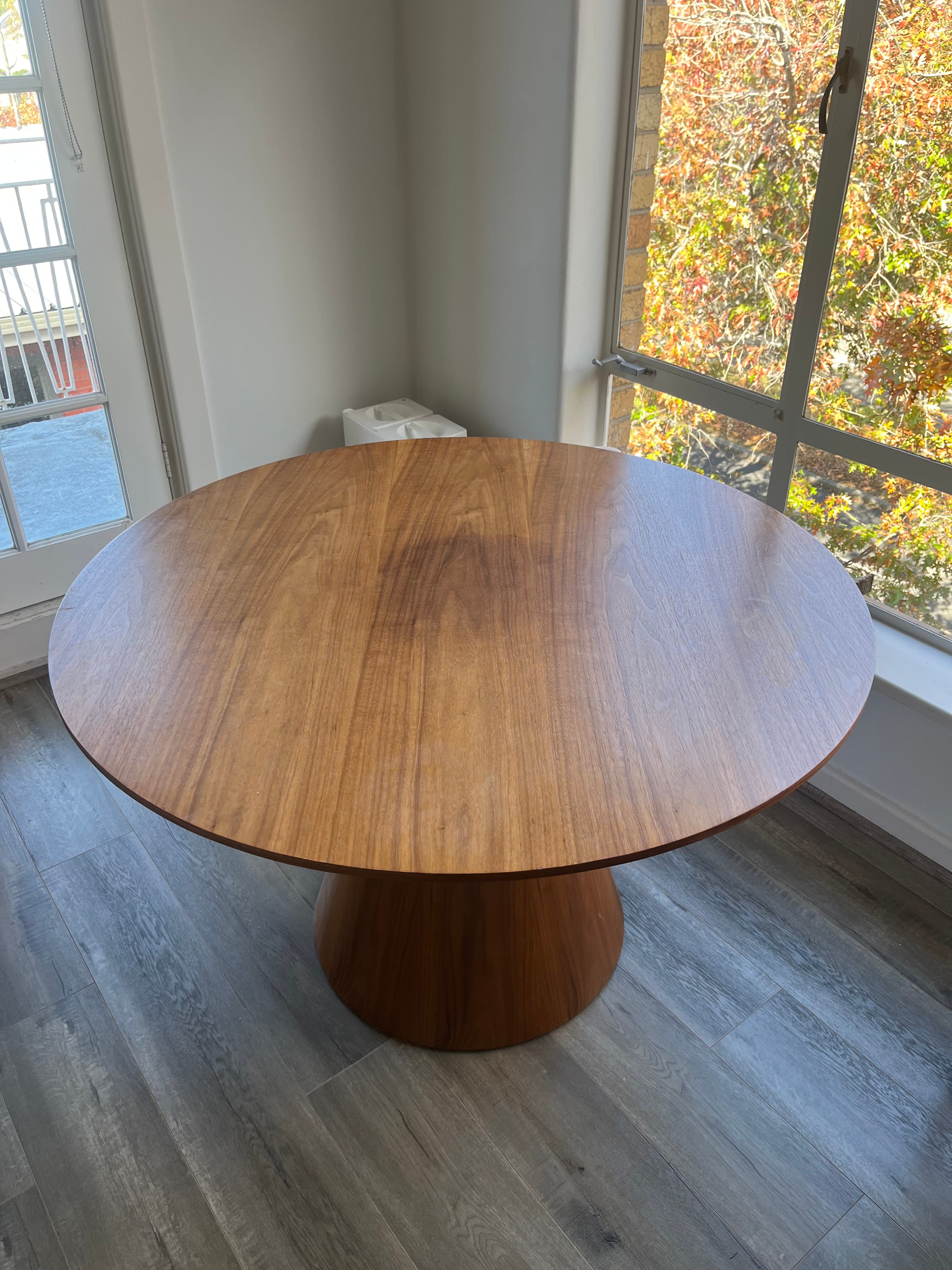Walnut Mid-Century Dining Table