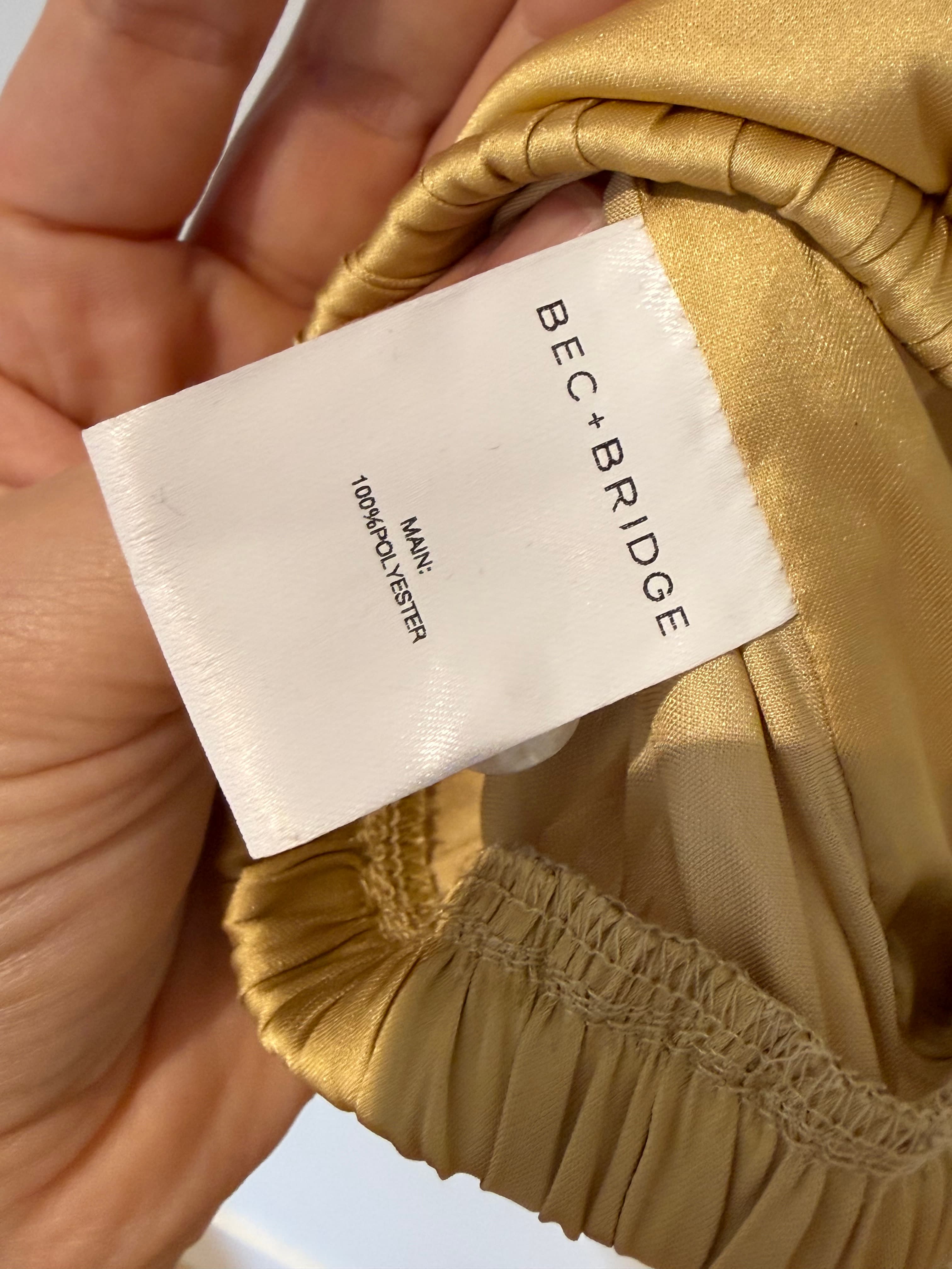 Gold Bec + Bridge Tie Top, photo 3 of 4