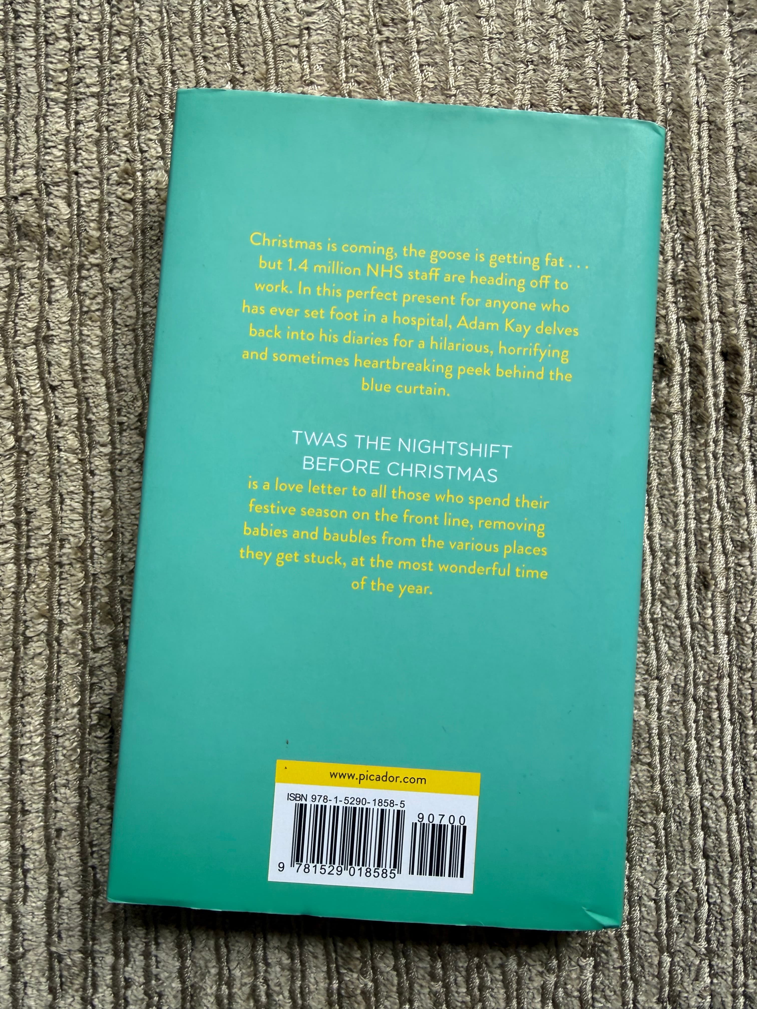 Teal Adam Kay Paperback Book, photo 2 of 2
