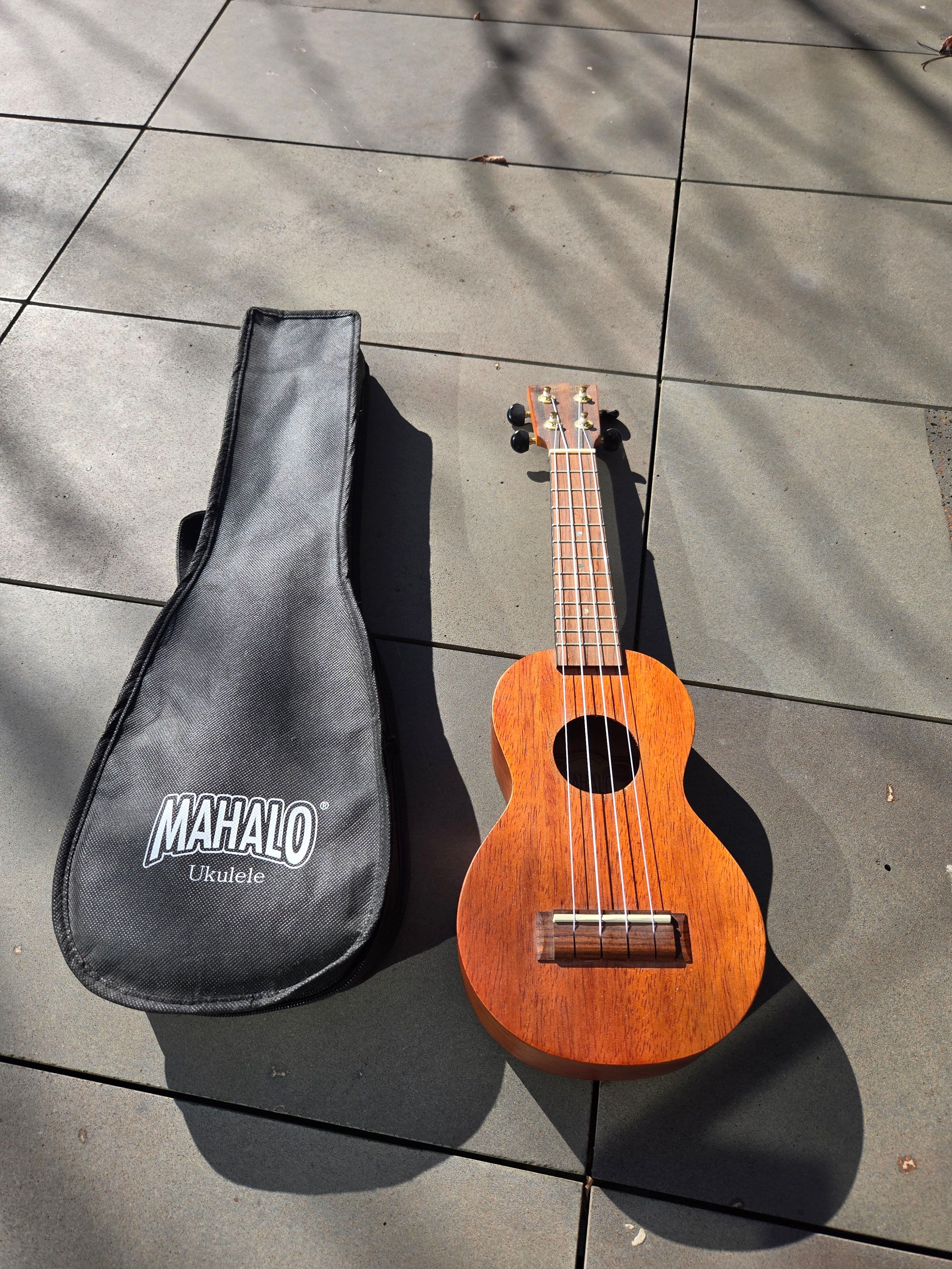 Brown Wooden Ukulele, photo 3 of 3